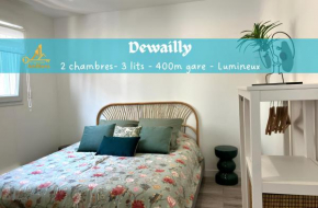Dewailly, 3 couchages, élégant, 700m centre ville